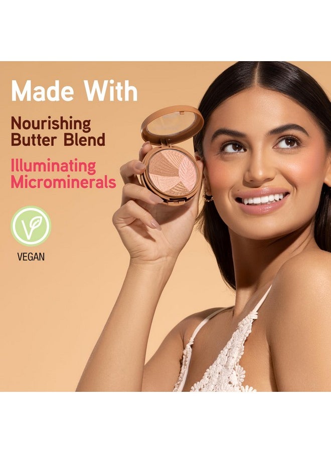 Physicians Formula Butter Glow Bronzer + Blush, Ultra Creamy 2-in-1 Formula, Illuminating & Moisturizing Butter Blend - Healthy Glow