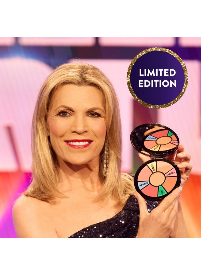 LAURA GELLER NEW YORK x Wheel of Fortune Limited Edition Collab The Wheel Blush Palette 5 pc Multi-Finish Blushes