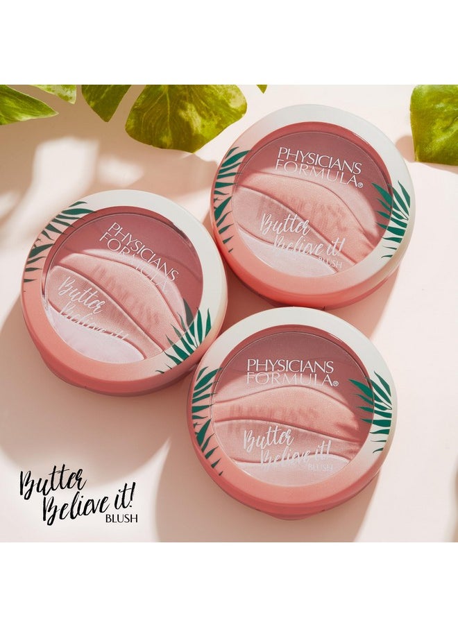 Physicians Formula Butter Believe It Blush Makeup Powder, Pink Sands | Murumuru Butter | For Sensitive Skin | Dermatologist Tested, Clinicially Tested