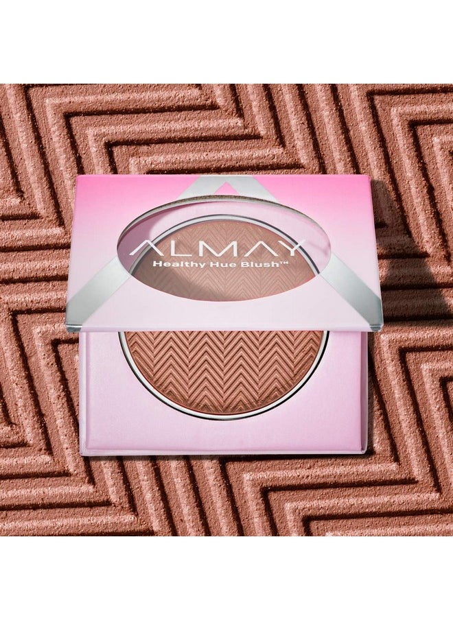 Almay Blush, Face Makeup, High Pigment Powder, Healthy Hue, Hypoallergenic, 100 Nearly Nude, 0.32 Oz
