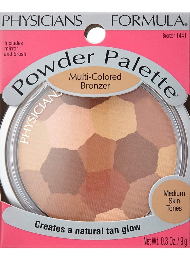 Physicians Formula Powder Palette Multi-Colored Bronzer Bronzer, Dermatologist Tested, Clinicially Tested