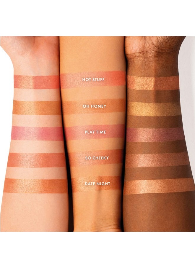 ICONIC LONDON Kissed by the Sun | Multi-Use Blush, Bronzer, & Highlighter, For All Skin Types, Cruelty-Free, Vegan Makeup, (Play Time) 0.17 oz