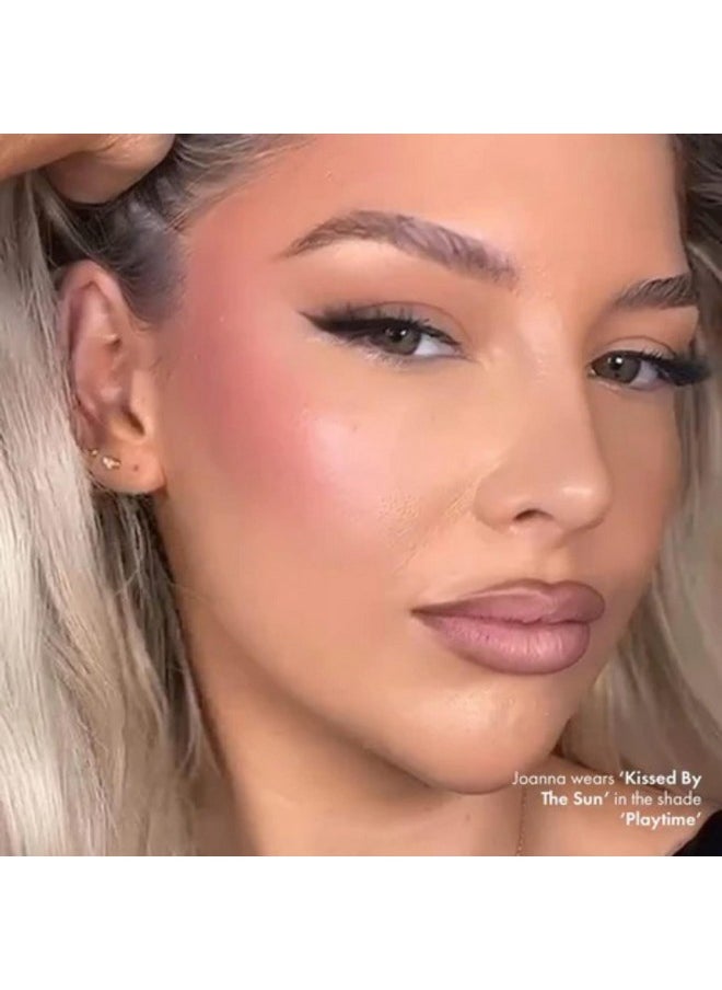 ICONIC LONDON Kissed by the Sun | Multi-Use Blush, Bronzer, & Highlighter, For All Skin Types, Cruelty-Free, Vegan Makeup, (Play Time) 0.17 oz