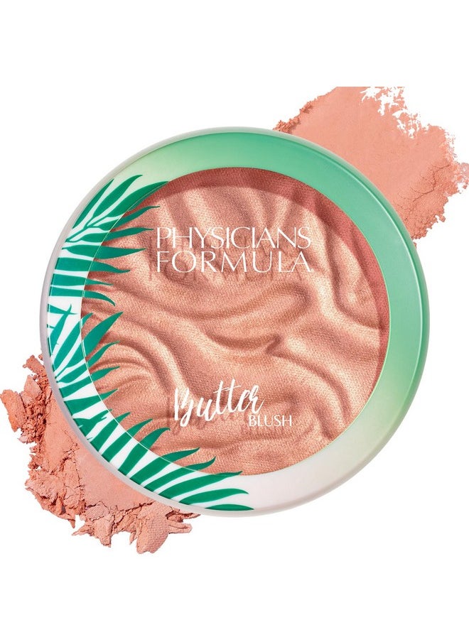 Physicians Formula Murumuru Butter Blush Makeup Powder, Saucy Mauve, Dermatologist Approved, Vegan