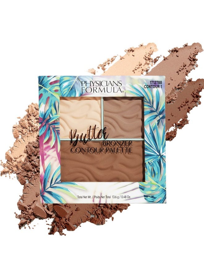 Physicians Formula Butter Bronzer Contour Palette, Light/Medium, 0.48 Ounce (Pack of 1)