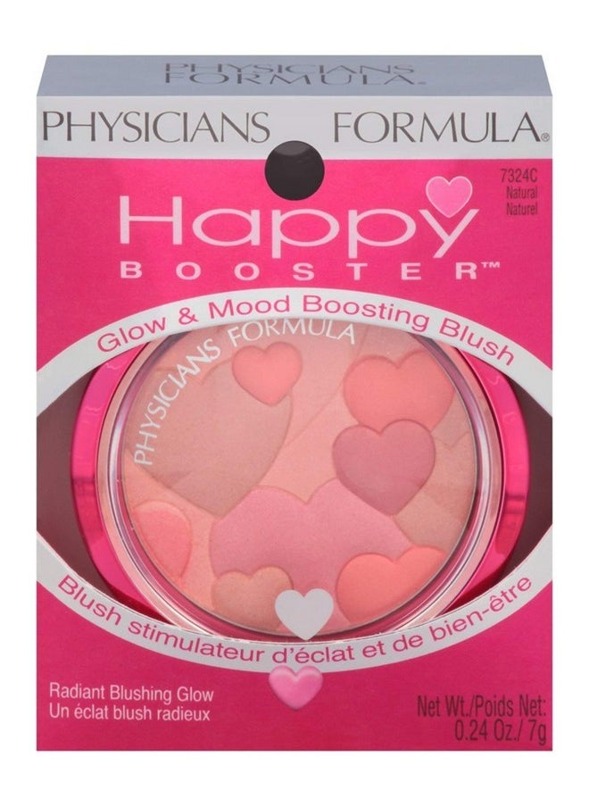 Physicians Formula Happy Booster Heart Glow & Mood Boosting Blush, Natural, Dermatologist Tested