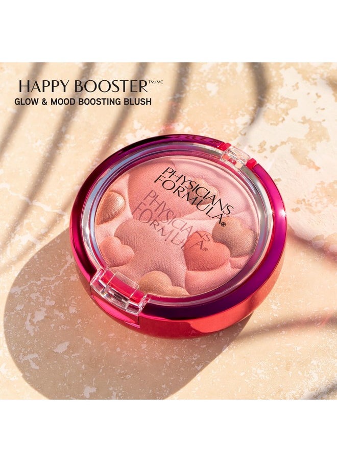 Physicians Formula Happy Booster Heart Glow & Mood Boosting Blush, Natural, Dermatologist Tested