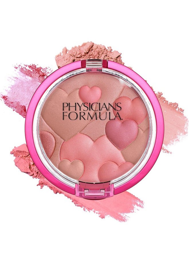 Physicians Formula Happy Booster Heart Glow & Mood Boosting Blush, Natural, Dermatologist Tested