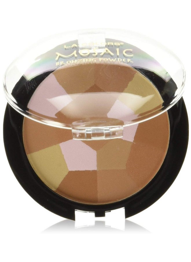L.A. COLORS HD Mosaic Bronzer, Sun-Kissed Bronze CBMP270
