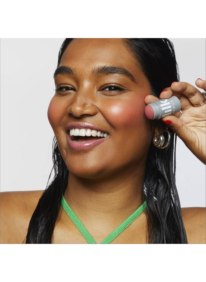 Milk Makeup Lip + Cheek, Werk (Dusty Rose) - 0.21 fl oz - Cream Blush & Lip Color - Buildable & Blendable - 1,000+ Swipes Per Stick - Non-Comedogenic - Vegan, Cruelty Free