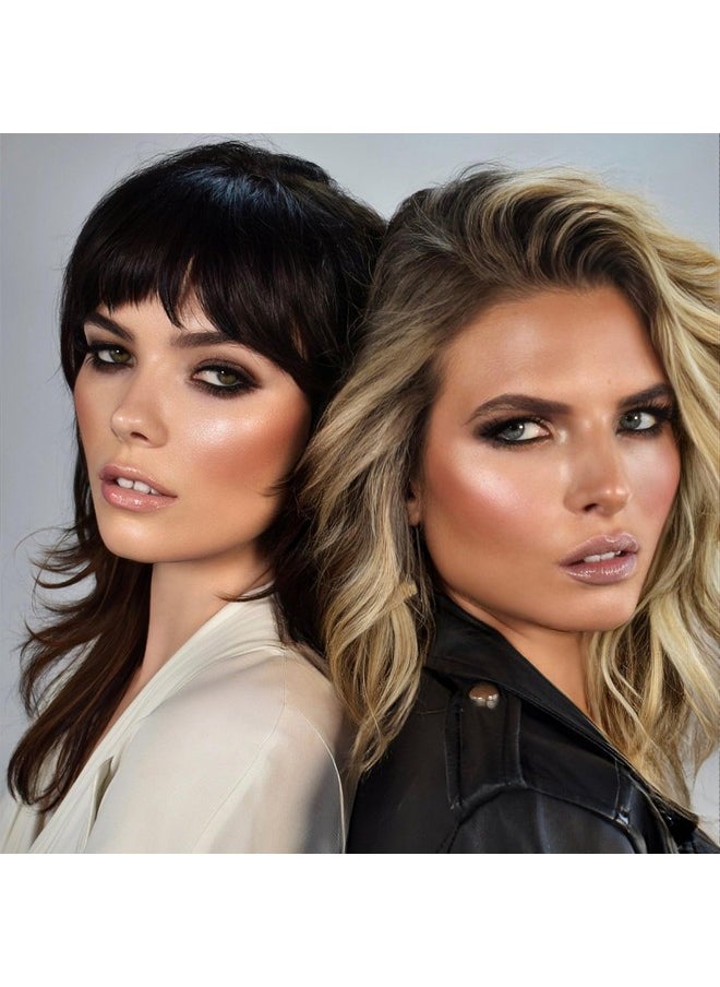 MĒTIER® Blush Highlighter Duet, Magnetic Compact (Casablanca)