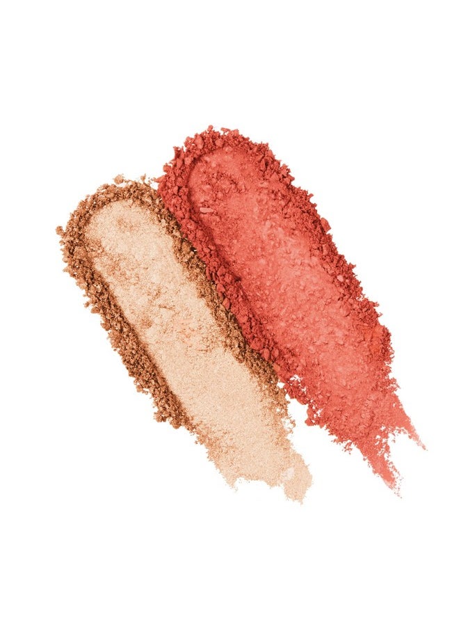 MĒTIER® Blush Highlighter Duet, Magnetic Compact (Casablanca)