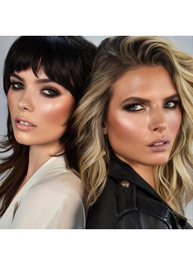 MĒTIER® Blush Highlighter Duet, Magnetic Compact (Casablanca)
