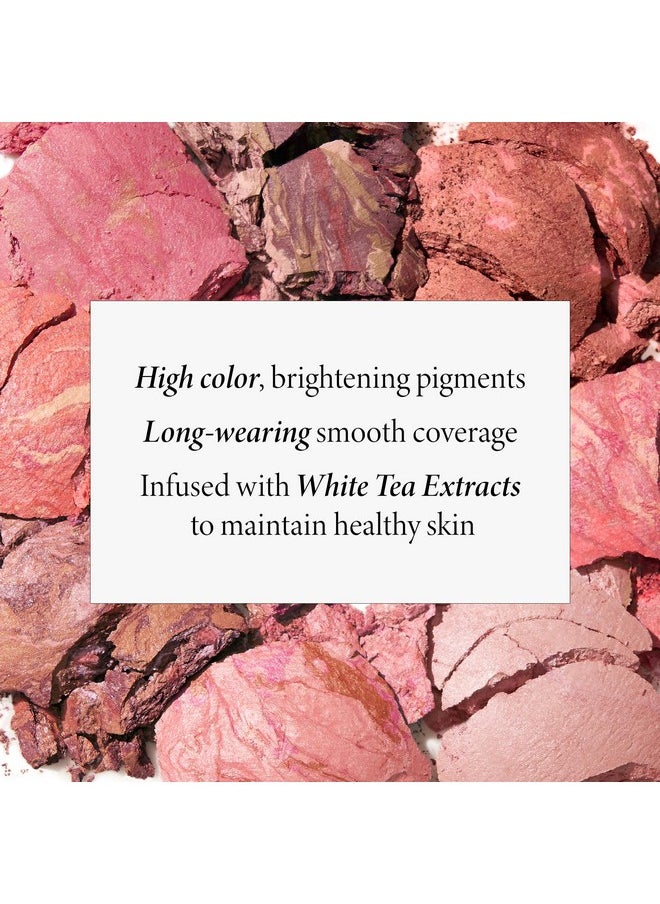 LAURA GELLER NEW YORK Baked Blush-n-Brighten Marbleized Blush + Angled Blush Brush (03 Coral Cove, 47mm)