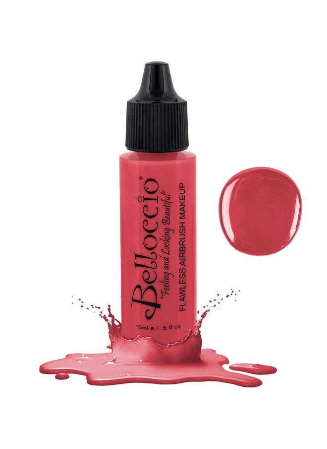 Half Ounce Bottle of Pink Delight Blush Belloccio's Professional Flawless Airbrush Makeup Blush