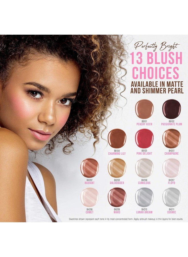 Half Ounce Bottle of Pink Delight Blush Belloccio's Professional Flawless Airbrush Makeup Blush