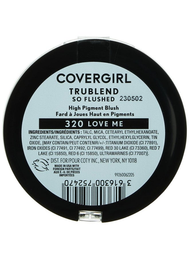 COVERGIRL Trublend So Flushed High Pigment Blush, Love Me, 0.33 Oz