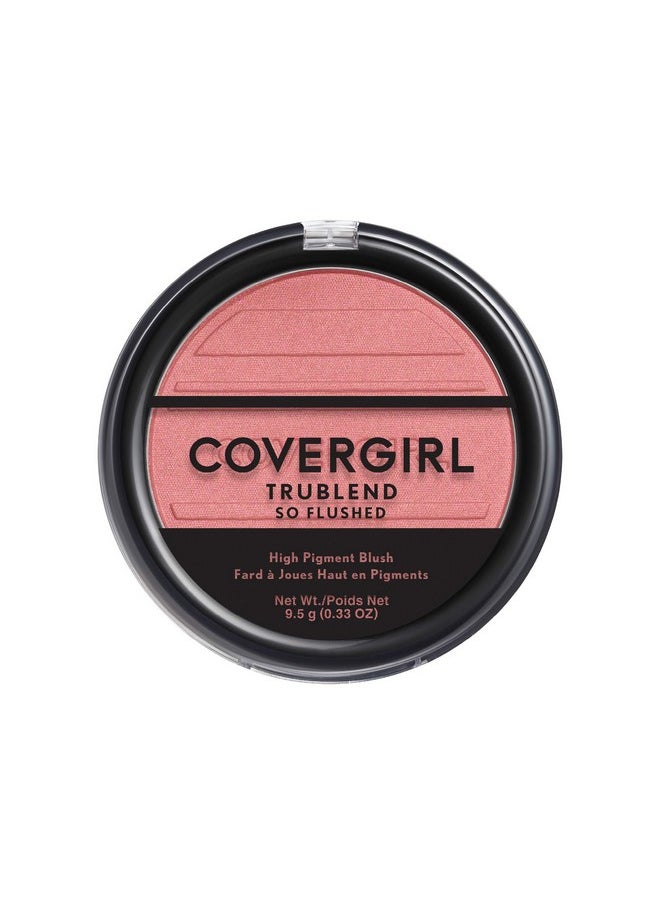 COVERGIRL Trublend So Flushed High Pigment Blush, Love Me, 0.33 Oz