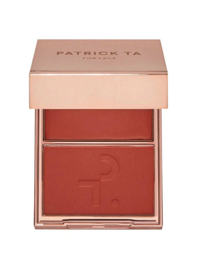 PATRICK TA Major Headlines Double-Take Crème & Powder Blush She's Baked