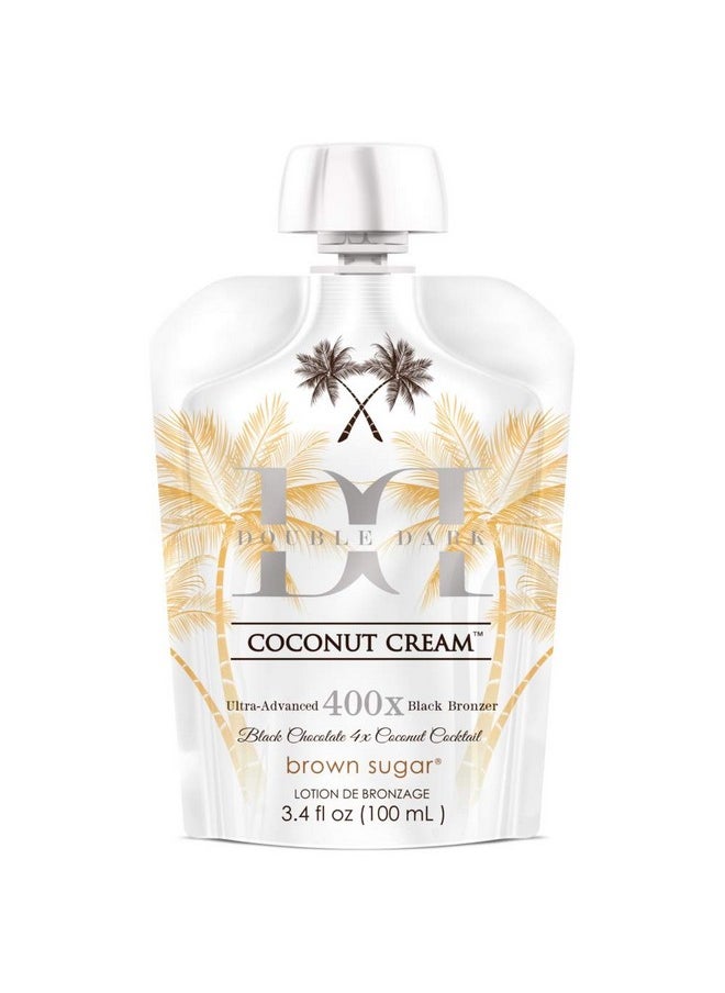 Brown Sugar Ultra Advanced 400X Coconut Cream Black Bronzer 3.4oz