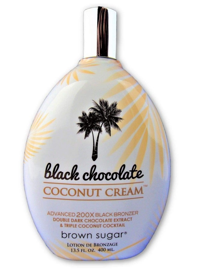 Brown Sugar BLACK CHOCOLATE COCONUT CREAM 200X Bronzer - 13.5 oz