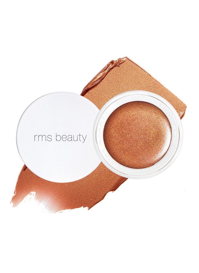 RMS Beauty Buriti Bronzer - Cream Bronzer, Face & Body Shimmer Bronzer & Highlighter, Face Glow Highlighter Makeup, Face Highlighter & Makeup Bronzer