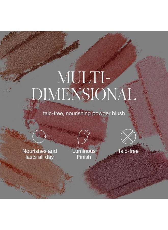 RMS Beauty ReDimension Hydra Powder Blush - Powder Gel Blush for Cheeks, Blush Cream, Cream Blush Makeup Shimmer Blush Powder Cheek Tint, Face Blushes