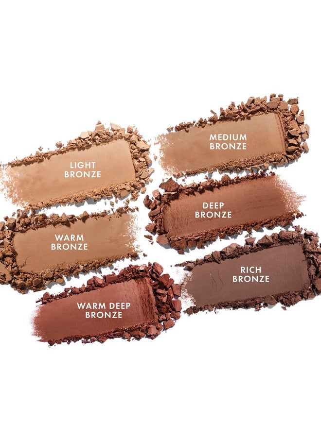 ICONIC LONDON Ultimate Bronzing Powder | Silky Powder, Flawless Matte Finish Bronzer Cruelty-Free, Vegan Makeup, (Warm Bronze) 0.59 oz