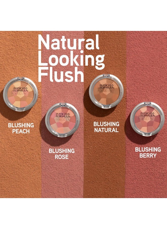 Physicians Formula Powder Palette Multi-Colored Blush Powder Blushing Rose, Dermatologist Tested