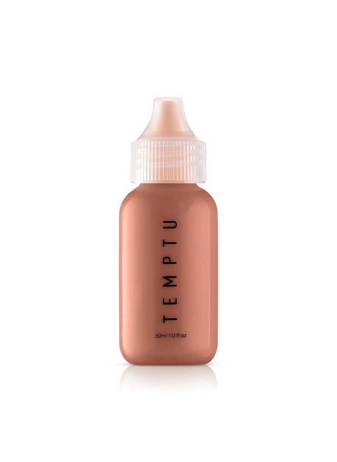 TEMPTU S/B Silicone-Based Airbrush Foundation: Professional Long-Wear Liquid Makeup, Sheer To Full Coverage For A Hydrated, Healthy-Looking Glow & Luminous, Dewy Finish On All Skin Types, 008 Clay, 1 Fl Oz