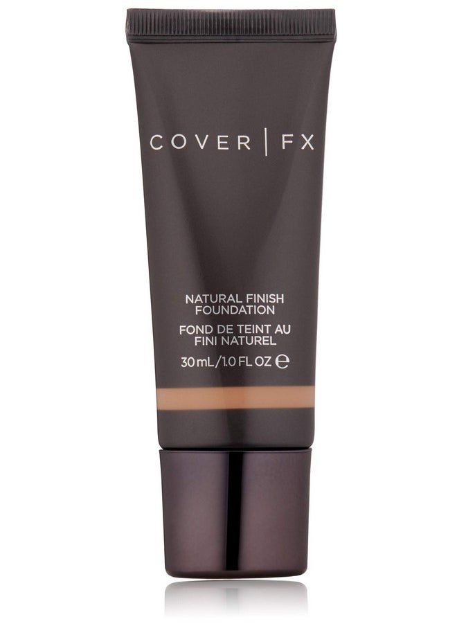 Cover FX Natural Finish Foundation: Water-based Foundation that Delivers 12-hour Coverage and Natural, Second-Skin Finish with Powerful Antioxidant Protection - N110, 1 Fl Oz