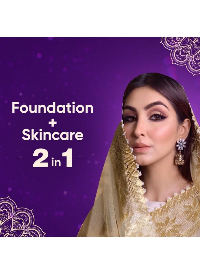 Rania CC Cream SPF50PA++IR with Vitamin C,24K Gold|Tinted moisturizer|Foundation & skincare|Lightweight|9-5 long lasting |Natural makeup look,25g