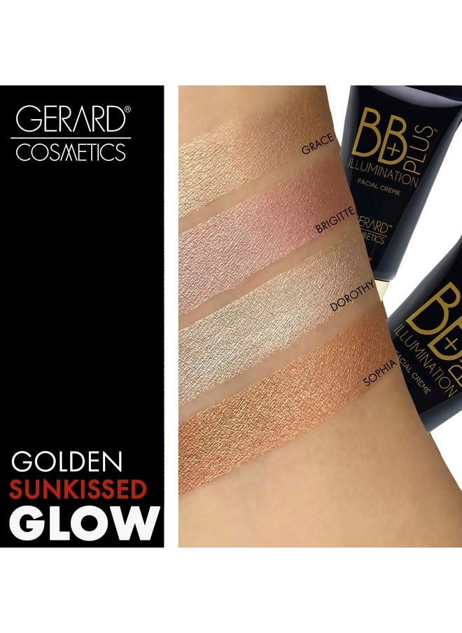Gerard Cosmetics BB Plus Illumination Cream | Skin Perfecting Liquid Highlighter BB Cream for a Natural Radiant Glow | Multi Use Illuminizer Makeup, Sophia