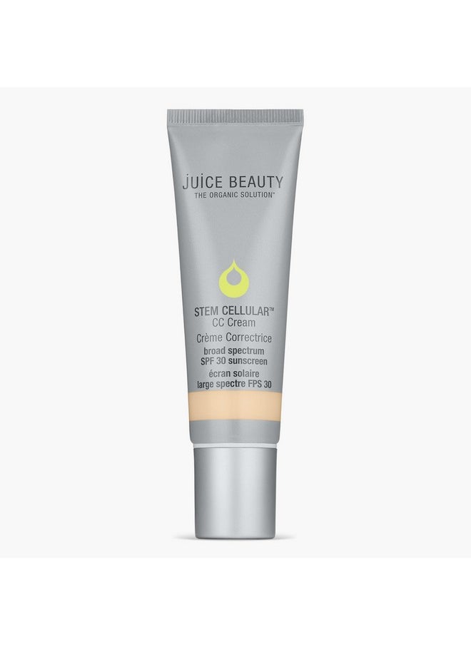Juice Beauty Stem Cellular CC Cream SPF 30 - Beach Glow - 50 mL - Provides Light Glowing Coverage - Vegan, Cruelty Free