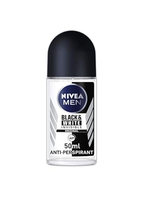 NIVEA 48h Deodorant Rollon Roll on Invisible for Blackwhite Anti Perspirant 50ml