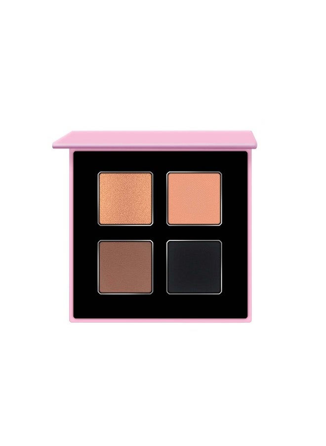 MyGlamm POPxo Makeup Collection, Drama Queen 4 Matte Finish Eyeshadow Kit, Paraben-Free, Long Lasting Formula, 4g