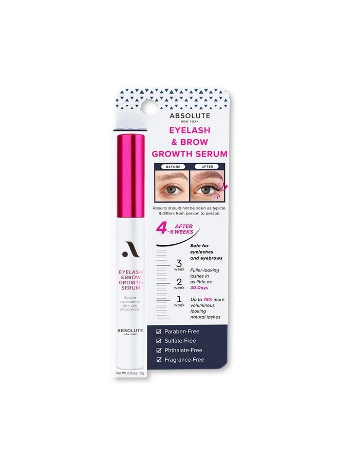Absolute New York Eyelash & Brow Growth Serum