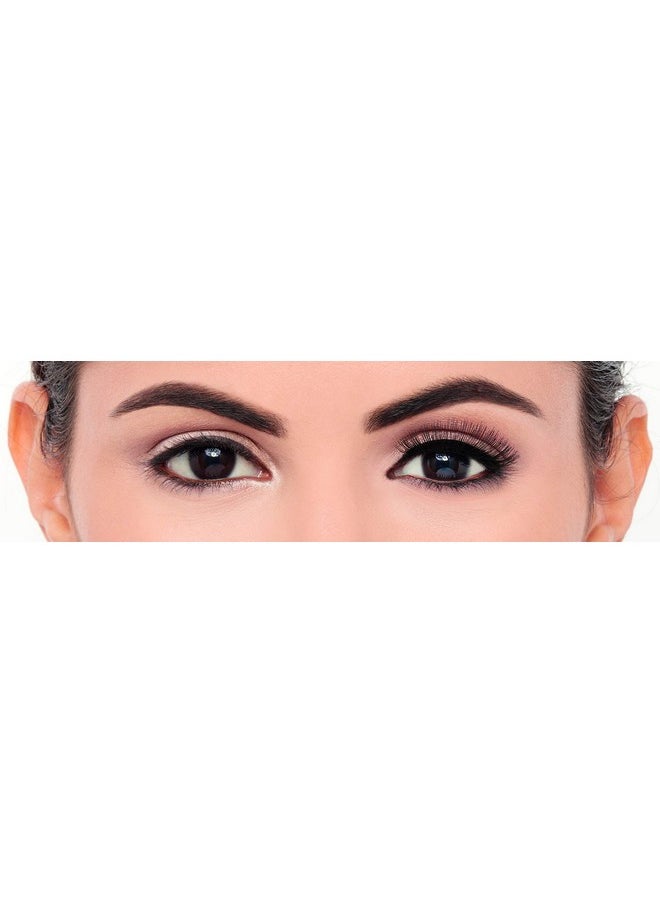 Eylure Press On Pre-Glued False Eyelashes, Volume Lash, No. 101, 1 Pair