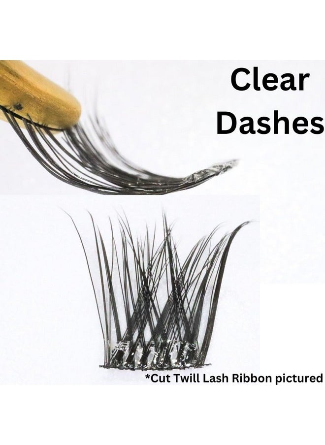 Dashes for self Adhesive Lashes | Lash Glue | 150 Dashes | Turn Any Lash Clusters Into Self Adhesive Lashes with Dashes | Linx (Clear)