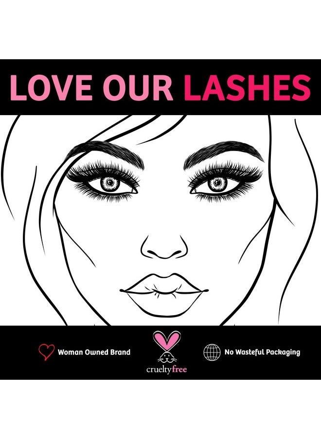 Gerard Cosmetics #BlingAlong #Lashes | Rhinestone Eyelashes for a Full and Flirty Look | Perfectly Curled False Lashes | Cruelty Free & Vegan (1 Pair)