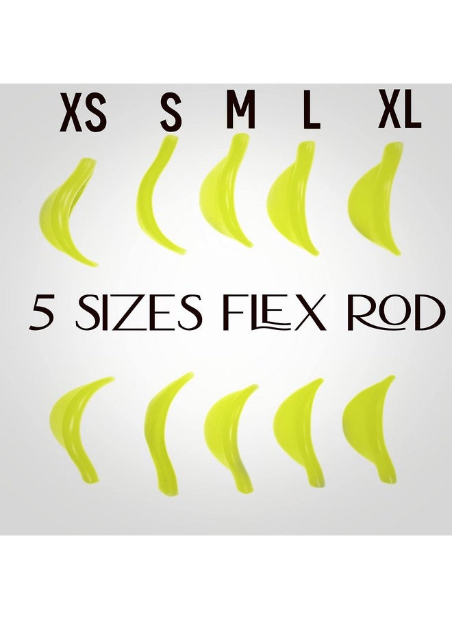 Lash Lift Shield C Curl 5 Size Lash Lift Lamination Pad Rapid 5 Minute Eyelash Lifting Shields Make Eyes Voluminous Flexible C curl Pads Extreme Perm Rod 100 Applications Lash Tip Won't Hit Eyelid