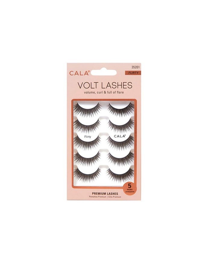 Light So Shine Volt Lashes volume, curl & full of flare 5 pairs (Flirty)