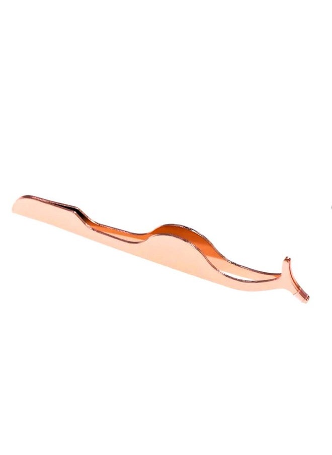Dorisue False Eyelashes Applicator Tool Gold Eyelash Clip Tweezers Nipper Extension Tweezers Remover