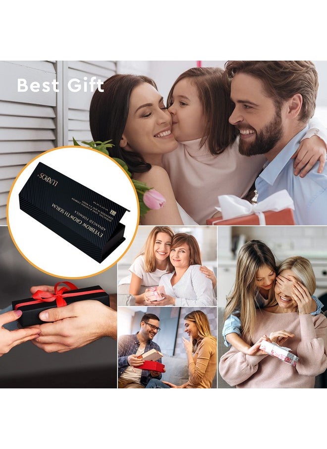 LUXROS Advanced Growth Serum for Full, Thick Eyebrows - USA Made, See Results in 4-8 Weeks (5 ml)