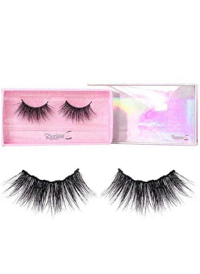 Dorisue Magnetic Mink Eyelashes Luxe Cat eyes Natural Medium Long lashes Flare style