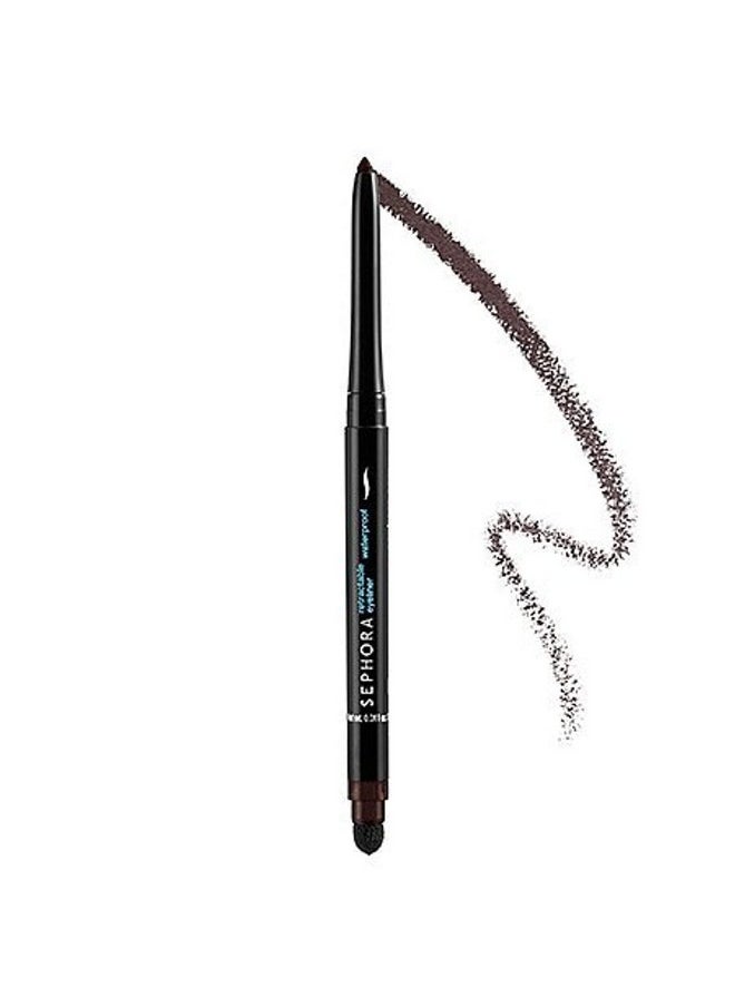 SEPHORA COLLECTION Retractable Waterproof Eyeliner #10 Matte Brown Black