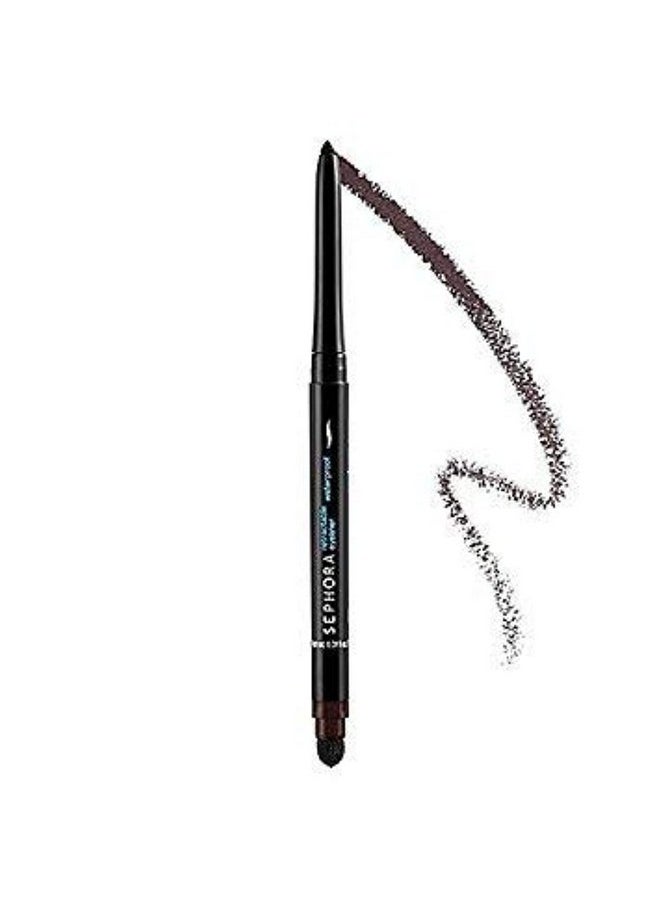 SEPHORA COLLECTION Retractable Waterproof Eyeliner #10 Matte Brown Black