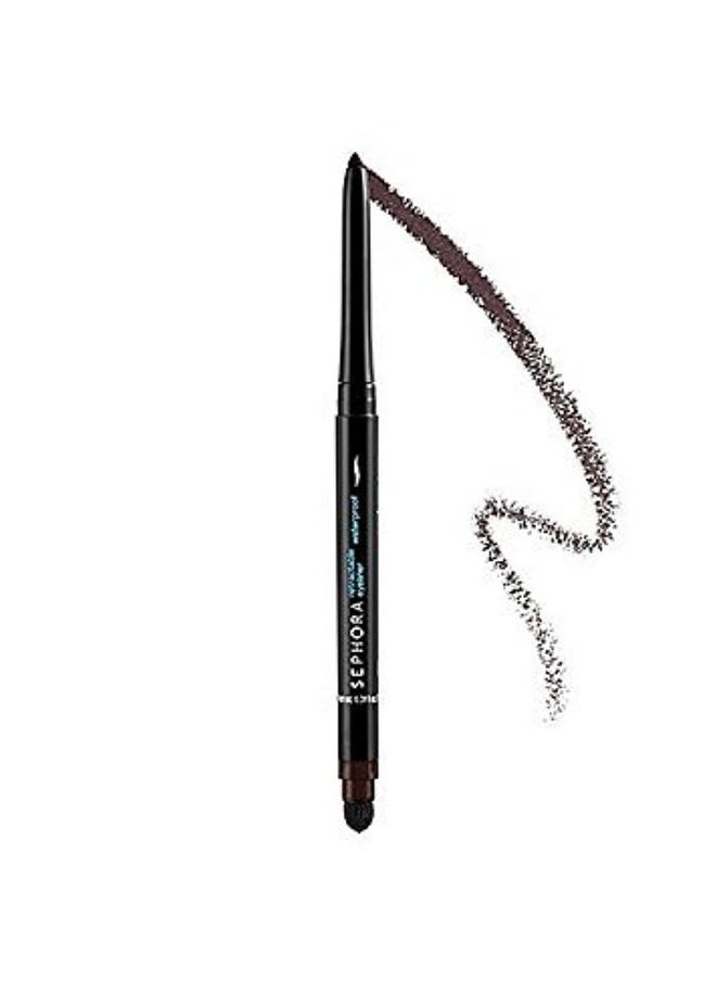SEPHORA COLLECTION Retractable Waterproof Eyeliner #10 Matte Brown Black