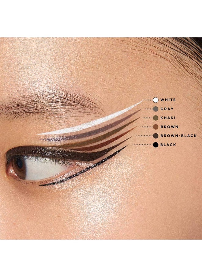 Flowfushi UZU Eye Opening Liner Liquid Eyeliner (Khaki)
