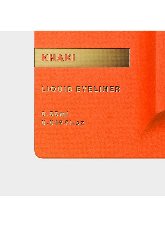 Flowfushi UZU Eye Opening Liner Liquid Eyeliner (Khaki)